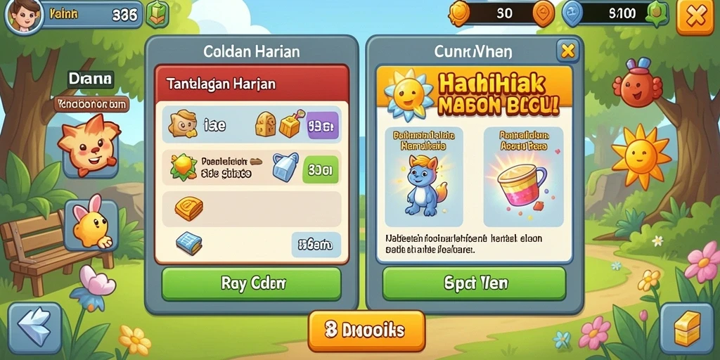 Tampilan antarmuka pengguna yang menarik dan ramah.