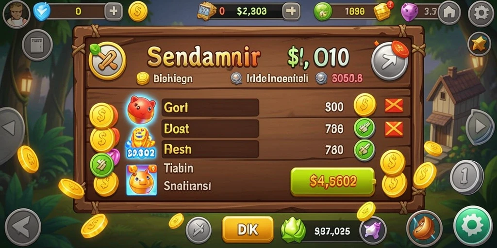 Tampilan antarmuka OLXSLOT yang user-friendly.