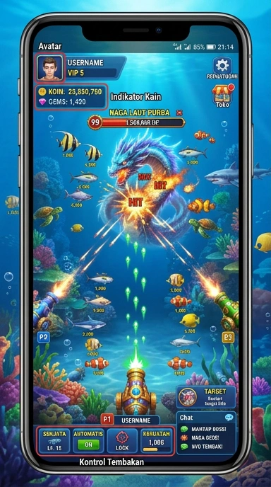 Cuplikan layar menu unduhan dewalive untuk perangkat Android