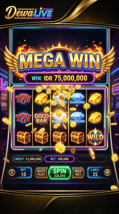 Galeri pratinjau visual dewalive build APK resmi terbaru